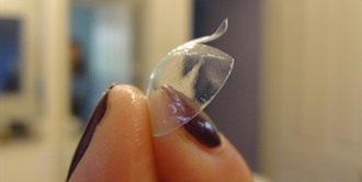 Split Or Faulty Contact Lenses